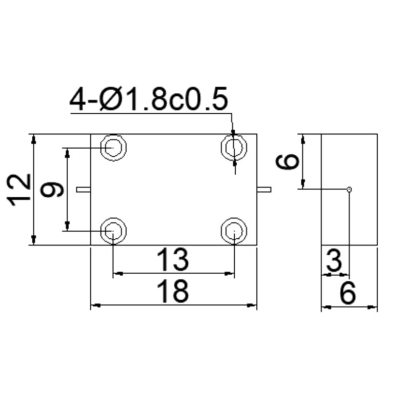 Допуск на общие размеры ≤±0.1㎜ 