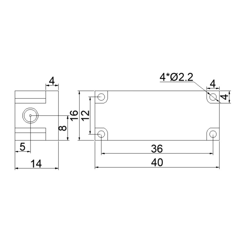 Допуск на внешние размеры ≤±0.2㎜ 
